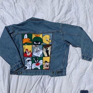 1995 Vintage Looney Tunes Denim Jacket